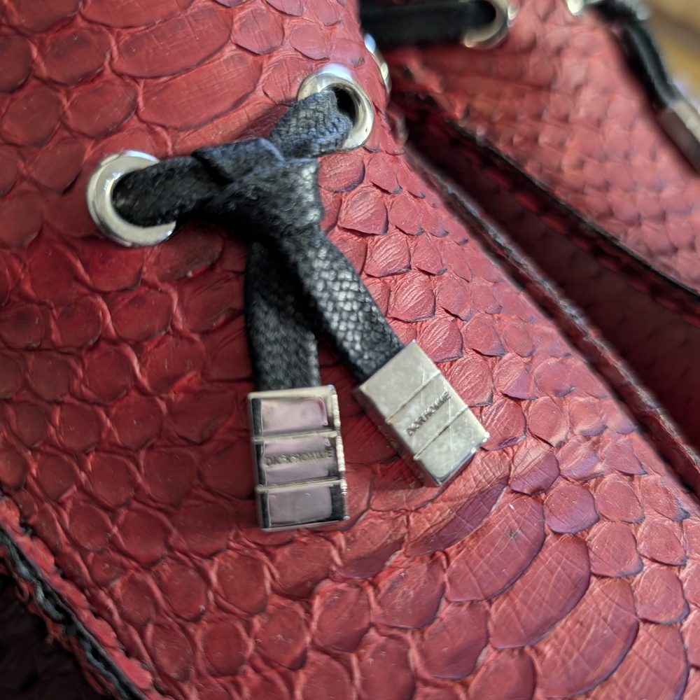 DIOR HOMME Genuine Python KVA Snakeskin Tassel Driving Loafers 41 / 8 - Picture 4 of 12